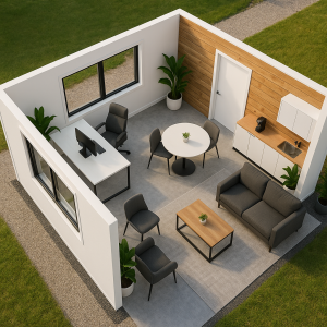 Near East Sheds, Backyard office Sheds