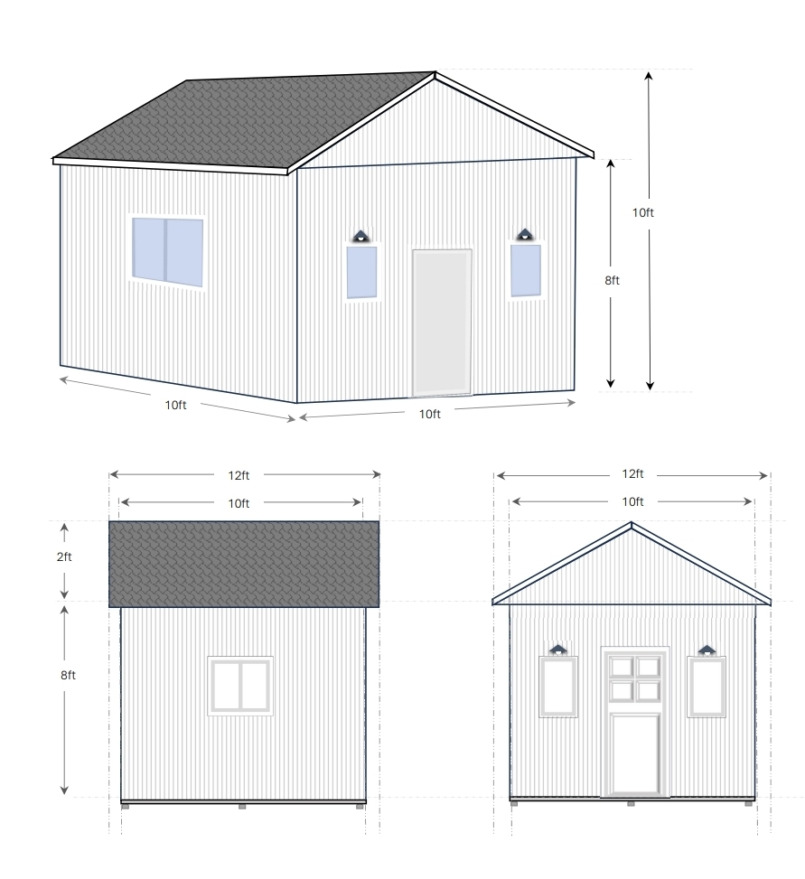 Near East Sheds, custom storage shed