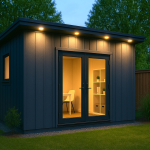 Cipro Backyard office custom shed 46546545216